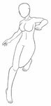 anime full body base Drawing anime bodies, Posture drawing, 