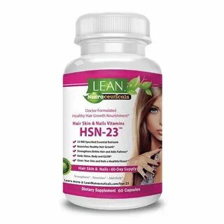 HSN-23 Hair, Skin and Nails Vitamins LEAN Nutraceuticals Vit