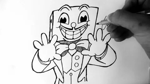 Como Desenhar King Dice Boss Cuphead All Bets Are Off - (How