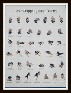 Basic Grappling Submissions Martial arts techniques, Jiu jit