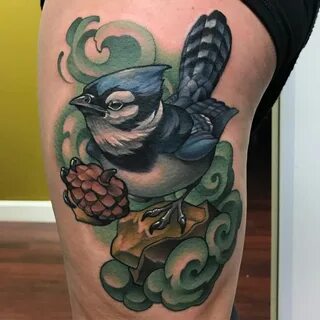 Blue Jay Bird Tattoos * Half Sleeve Tattoo Site