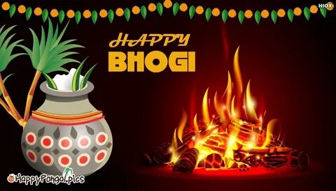 Happy Bhogi - Trending Happy Bhogi 2019 Telugu Beautiful Quo