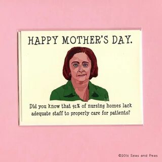 DEBBIE DOWNER MOTHER'S Day Funny Mother's Day Card by seasan