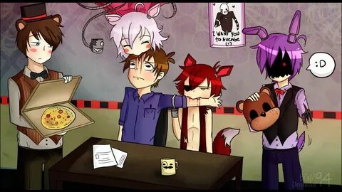 FNAF: Game over Anime fnaf, Fnaf drawings, Anime