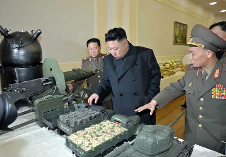 Toy Tanks Kim Jong Un Looking At Things Know Your Meme