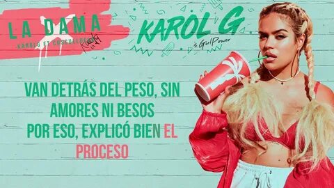 Karol G - La Dama Karaoke - YouTube