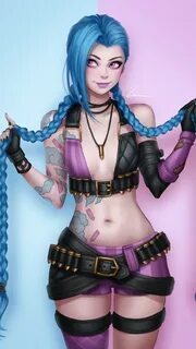 Jinx from League of Legends - Mobile Abyss