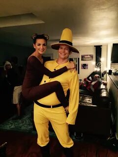 Halloween costume - Curious George and the Man in the Yellow