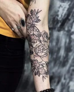 Pin by Lexi Carlson on Creative Tattoo Sleeves Floral tattoo