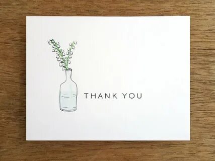 Printable Thank You Card Template - Instant Download Thank Y