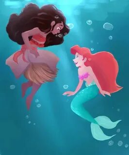🌺 Moana & Ariel 🧜 🏻 ♀ Disney Amino