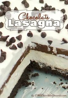 Chocolate Lasagna Recipe Chocolate lasagna, Desserts, Chocol