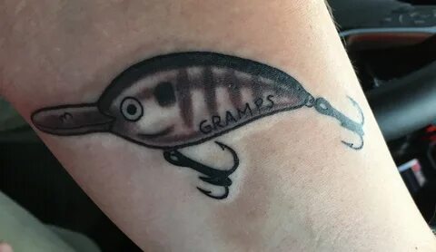 Fishing Lure Memorial by Chase Dryden, 15th Street Tattoos, 