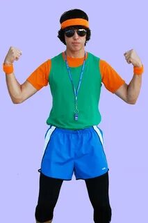 ASB 80's Workout Costume For the camp themes. Tyler Bickel F