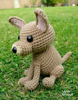 Chihuahua Amigurumi - Dog Crochet Pattern - FREE - Ami Amour