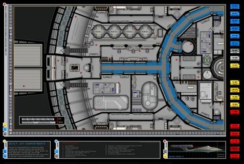 Enterprise NX-01 Deck Plans - Deck F - Aft Compartments Ente