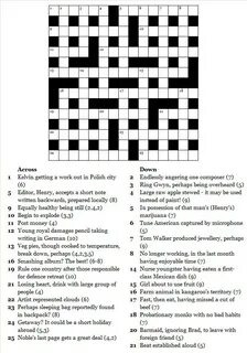 Free Online Crossword Puzzles Australia - crossword puzzles 