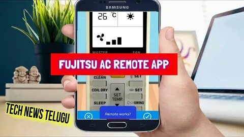 Fujitsu AC Remote App Fujitsu Smart AC Remote Control Remote