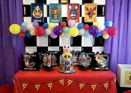 Five Nights At Freddy's Birthday Party Kara's Party Ideas Bi