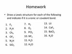 Lewis Structure and Bonding. Lewis Dot Diagram of Atoms The 
