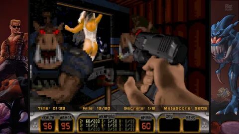 Duke Nukem 3D - скриншоти на Riot Pixels