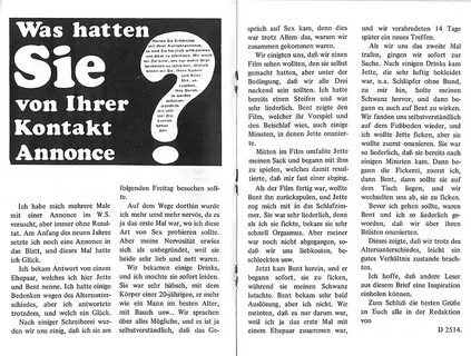 Vintage Magazines Samlet Week-end Sex 26 - 1971 German - 32 