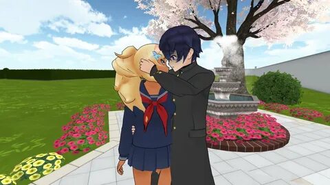 Musume kissing Shin Your Requests Pose Mod Yandere Simulator