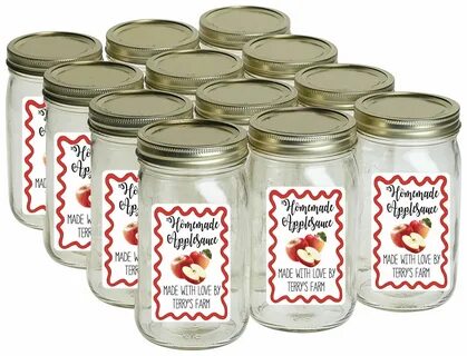 Applesauce Labels, Canning Labels, Apple Jelly, Apple Butter