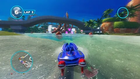 Sonic & All-Stars Racing Transformed - скриншоты из игры на 