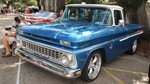 1960-1966 Chevrolet GMC Fleetside Pickup Truck Blue Dot Tail