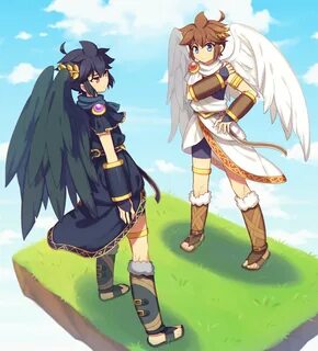 dark pit Tumblr Kid icarus, Dark pit kid icarus, Kid icarus 