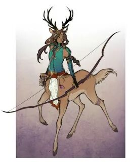 Centaur Ranger Fantasy character design, Character design, C