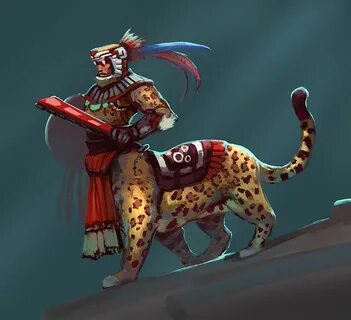 Jaguar Warrior by Noe-Leyva on DeviantArt Character art, Azt