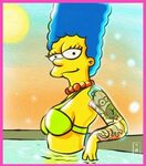 Inked Marge, The Simpsons Dessin simpson, Dessin graffiti, F