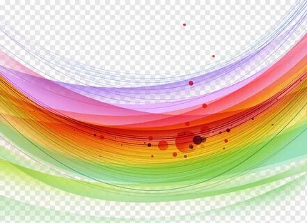Rainbow illustration, Colorful abstract lines, color Splash,