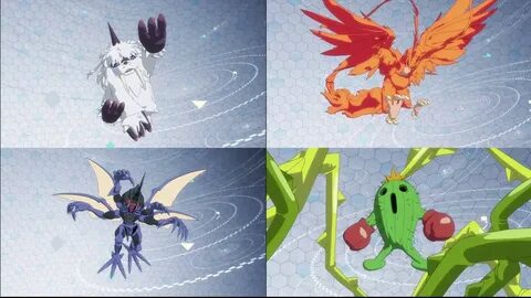 Gomamon Biyomon Palmon Tentomon Digimon Adventure Tri - YouT