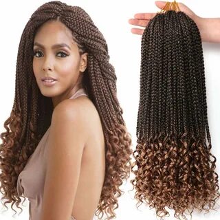 7 Max 70% OFF Packs 18 Inch Crochet Box Ends Braids Curly Pr