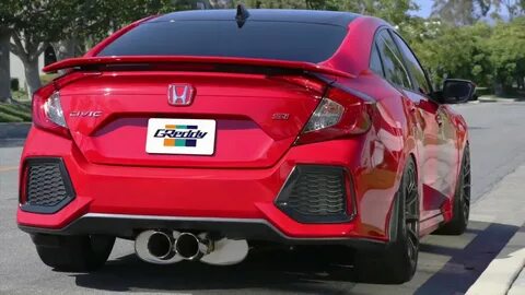 GReddy Supreme SP - Honda (FC1) Civic Si Sedan - YouTube