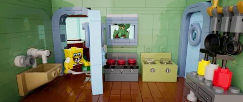 NickALive!: Krusty Krab LEGO Set Smashes 10,000 Supporters T