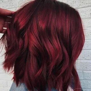 Глинтвейн - цвет волос, который будет популярным зимой-2018 