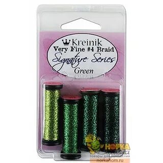 Very Fine #4 Braid (оттенки зеленого)