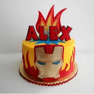 Iron Man Avenger Cake