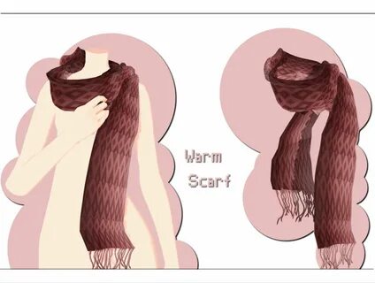 Warm Scarf DOWNLOAD by xkyarii on @DeviantArt Warm scarf, Ar
