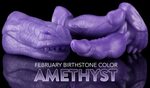Birthstone Colors - Amethyst Bad Dragon
