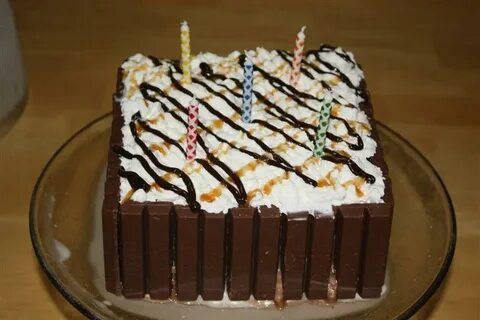 Brownie Birthday Cakes