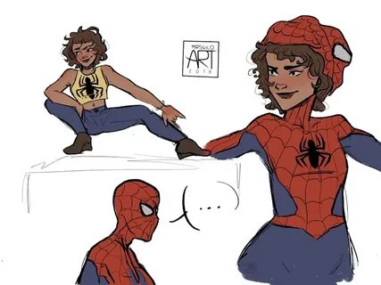 Genderbend Spiderman - Ko-fi ❤ Where creators get support fr