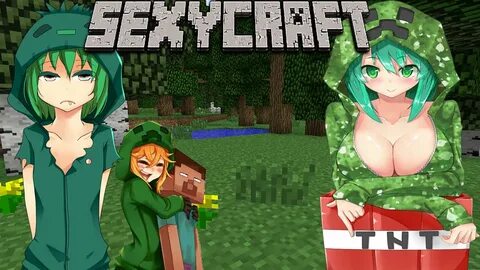 Banging Anime Creepers-Sexycraft# 2 Minecraft A True Love - 