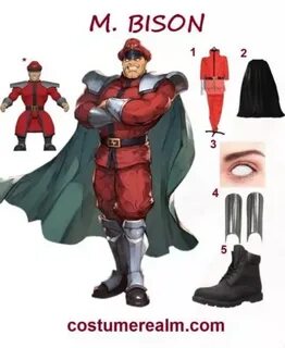Dress Like M. Bison From Street Fighter Street fighter comic