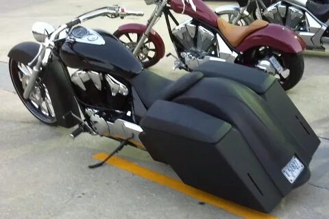 Metric Bagger One Piece Bagger Set Bagger, Honda fury, Custo