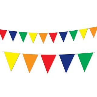 Pennant clipart colored banner, Pennant colored banner Trans